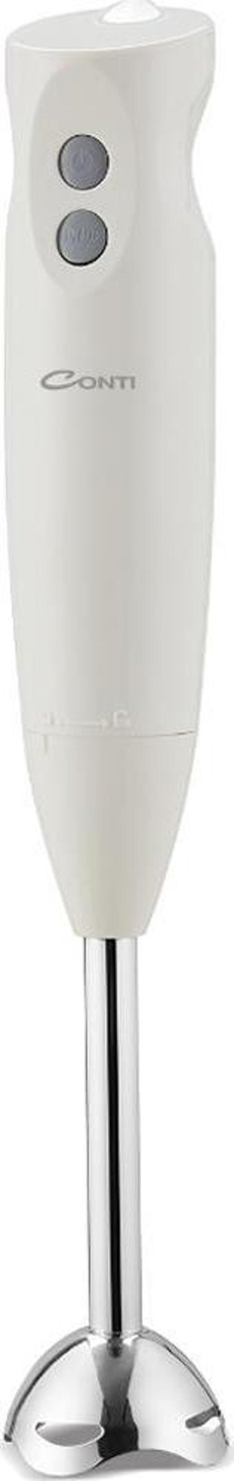 Conti CMB-102 Quick Plastik Çift Bıçaklı 3'lü El Blender Beyaz