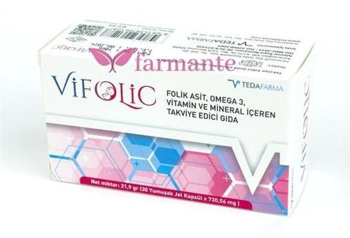 Tedafarma Vifolic Yetişkin 30 Adet