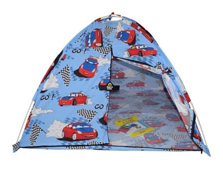 Hupim Kolay Kurulur Arabalı Mavi Unisex Oyun Çadırı