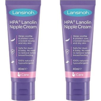 Lansinoh Care Çatlak Önleyici Lanolinli Göğüs Ucu Kremi 2x40 gr