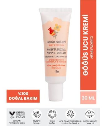 Bade Natural Çatlak Önleyici Göğüs Ucu Kremi 30 ml