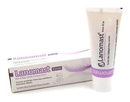 Lanomast Çatlak Önleyici Lanolinli Göğüs Ucu Kremi 20 gr