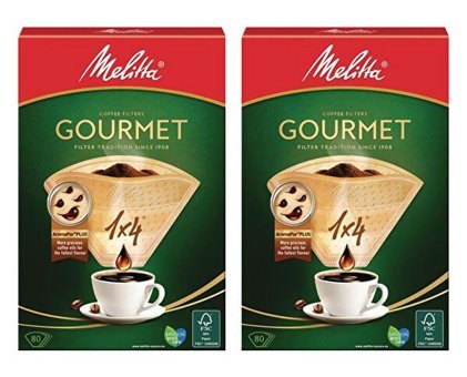 Melitta Premium Gourmet 4 Numara Filtre Kahve Kağıdı 160'lı