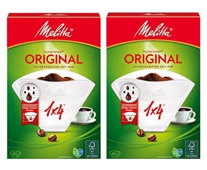 Melitta Classic White 4 Numara Filtre Kahve Kağıdı 160'lı