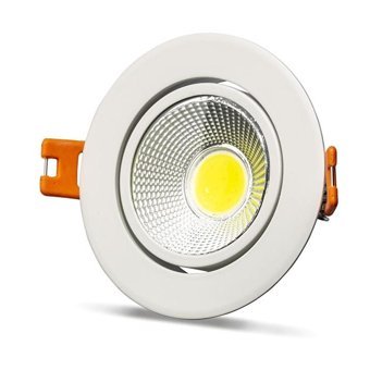 Noas Mercan G10 Alüminyum Tekli Yuvarlak Gömme LED Spot Beyaz