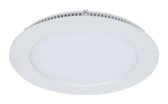 Lamptime 260433 Alüminyum Tekli Yuvarlak Gömme LED Spot Beyaz