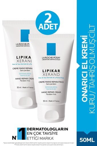 La Roche-Posay Lipikar Xerand Kuru Ciltler İçin Parfümlü El Kremi 2x50 ml