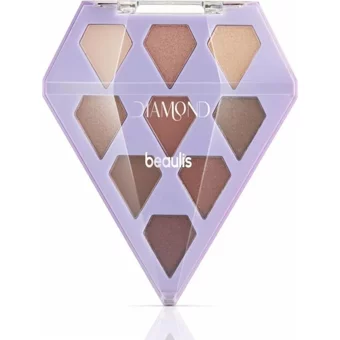 Beaulis Diamond Toz Mat Sedefli Far Paleti