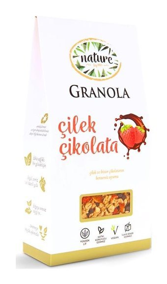 Nature By Me Çikolata-Çilek Granola 240 gr