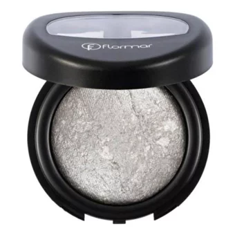 Flormar Diamonds Baked ,D10 Toz Işıltılı Tekli Far Gümüş