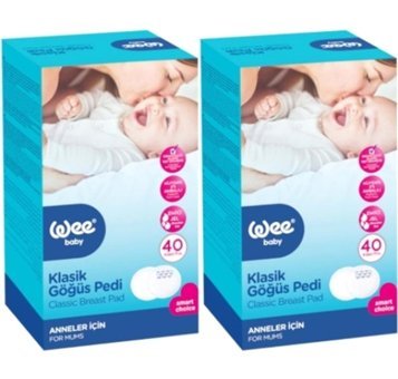 Wee Baby Klasik Göğüs Pedi 2x40'lı