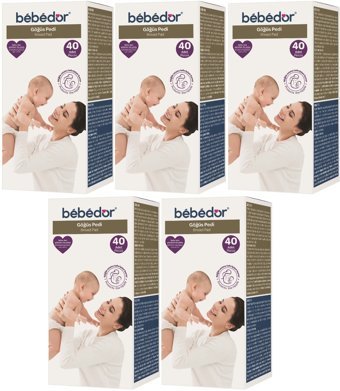Bebedor Göğüs Pedi 5x40'lı