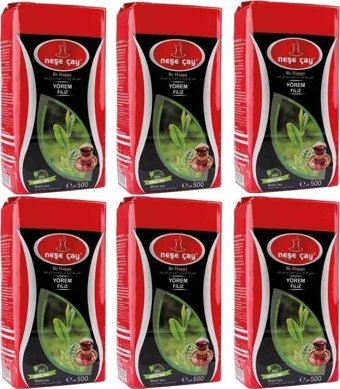 Neşe Çay Yörem Filiz Dökme Çay 6x500 gr