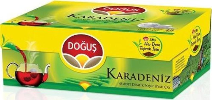 Doğuş Karadeniz Demlik Poşet Çay 3x48 Adet