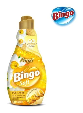 Bingo Soft Konsantre Nergis 60 Yıkama Yumuşatıcı 1.44 lt