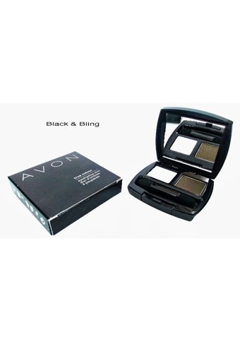 Avon Black Bling Toz Mat Far Paleti