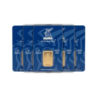 Sağlamoğlu 24 Ayar 5x10 gr Gram Altın