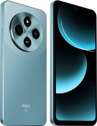 Poco M7 128 GB Hafıza 8 GB Ram 6.88 inç 50 MP Çift Hatlı IPS LCD Ekran Android Akıllı Cep Telefonu Mavi