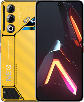 ZTE Nubia Neo 3 GT 256 GB Hafıza 12 GB Ram 6.8 inç 50 MP Çift Hatlı AMOLED Ekran Android Akıllı Cep Telefonu Sarı