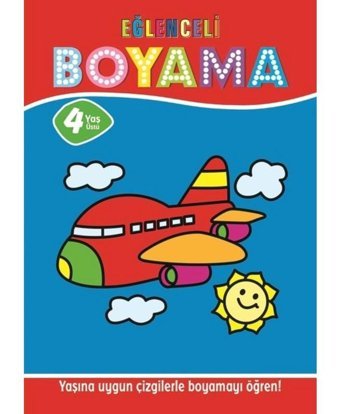 Eğlenceli Boyama - 4 Yaş Üstü 4'lü Pastel Boya Hediyeli- Parıltı Yayınları