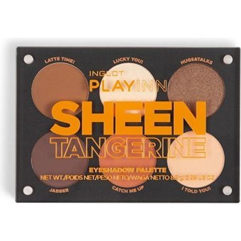 Inglot Playinn Sheen Tangerine Toz Mat Far Paleti