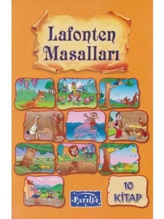 Lafonten Masalları Seti - 10 Kitap Takım- Parıltı Yayınları