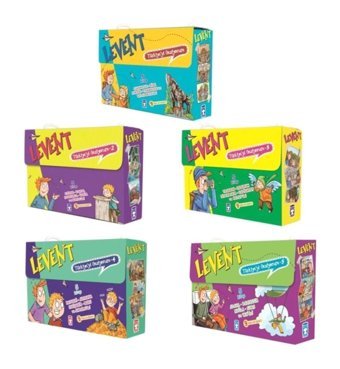 Timaş Yayınları Levent Türkiye'yi Geziyorum 5 Set 25 Kitap - Tiamş Çocuk