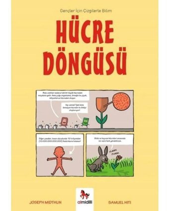Hücre Döngüsü - Gençler İçin Çizgilerle Bilim - Joseph Midthun - Almidilli