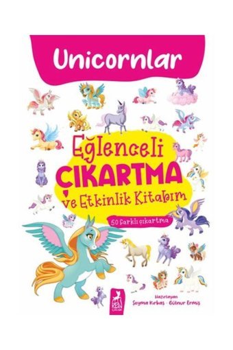 Ren Kitap Eğlenceli Çıkartma Ve Etkinlik Kitabım - Unicornlar - Kolektif Eğlenceli Çıkartma Ve Etkinlik Kitabı