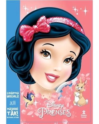 Disney Prenses - Maskeni Tak! Çıkartma Hediyeli Boyama Kitabı- Doğan Çocuk