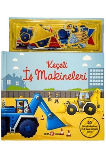 Beta Kids Yayınları Keçeli İş Makineleri