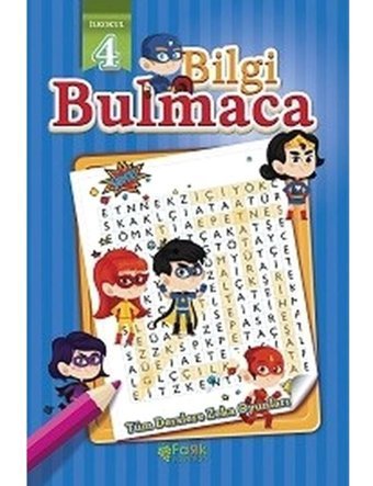 Bilgi Bulmaca İlkokul 4 - Veysel Yıldız - Fark Yayınları