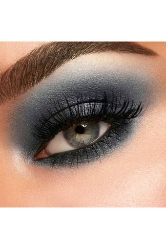 Kiko No:53 Sparkling Black Toz Mat Tekli Far Siyah