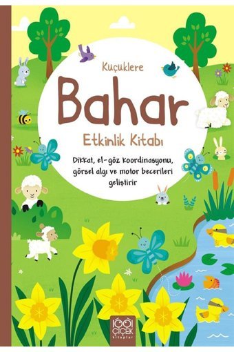 1001 Çiçek Kitaplar Küçüklere Bahar Etkinlik Kitabı