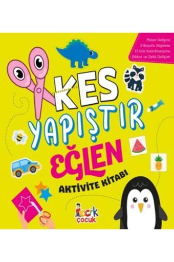 Bıcırık Yayınları Kes Yapıştır Eğlen Aktivite Kitabı