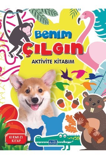 Parıltı Yayınları 3+ YAŞ - BENİM ÇILGIN AKTİVİTE KİTABİM-KIRMIZI