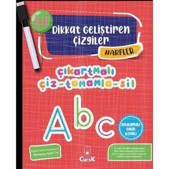 Dikkat Geliştiren Çizgiler - Harfler- Floki Çocuk
