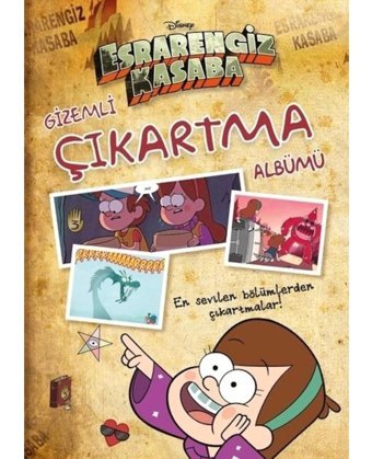 Disney Esrarengiz Kasaba - Gizemli Çıkartma Albümü- Beta Kids