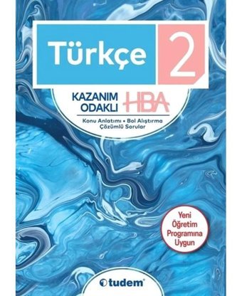 2.Sınıf Türkçe Kazanım Odaklı Hepsi Bir Arada-Yeni Öğretim Programına Uygun- Tudem Yayınları