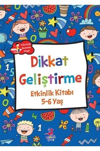Olimpos Yayınları Dikkat Geliştirme - Etkinlik Kitabı (5-6 Yaş) - Rose Mary Samanoğlu Dikkat Geliştirme - Etkinlik Kit
