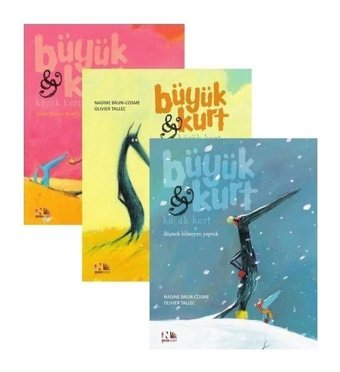 Büyük Kurt ve Küçük Kurt Üçlü Set-3 Kitap Takım - Nadine Brun-Cosme - Nesin Yayınevi