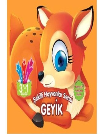 Şekilli Hayvanlar Serisi - Geyik- Parıltı Yayınları