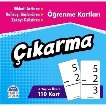 Öğrenme Kartları-Çıkartma- Martı Yayınları