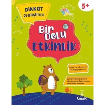 Dikkat Geliştirici - Bir Dolu Etkinlik - 5+ Yaş- Floki Çocuk
