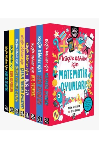 Diyojen Yayıncılık Küçük Dahiler Serisi 8 Kitap Set / Gareth Moore / Diyojen Yayıncılık /