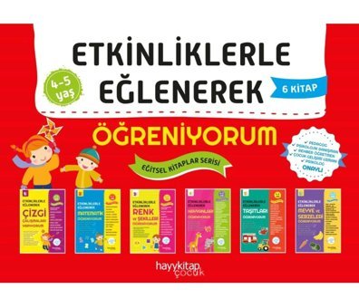 hayykitap Etkinliklerle Eğlenerek Öğreniyorum (6 Kitap Takım) / Canan Öztürk / Hayykitap / 9786057674388
