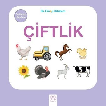 Çiftlik-İlk Emoji Kitabım- 1001 Çiçek