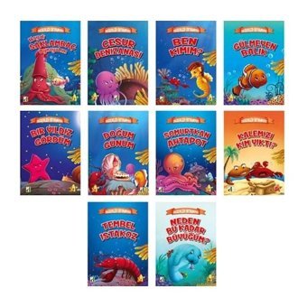 Değerler Okyanusu Seti - 10 Kitap Takım- Damla Yayınevi