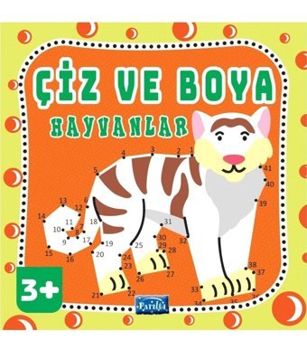 Parıltı Yayınları Çiz ve Boya Hayvanlar Parıltı Yayınları kitap