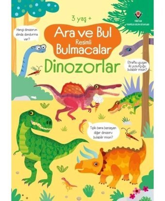 Dinozorlar - Ara ve Bul Resimli Bulmacalar - Gareth Lucas - Tübitak Yayınları